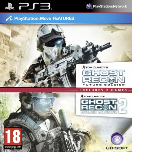 Tom Clancy’s Ghost Recon Future Soldier + Ghost Recon Advanced Warfighter 2 PS3